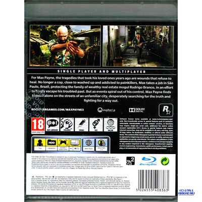 MAX PAYNE 3 PS3