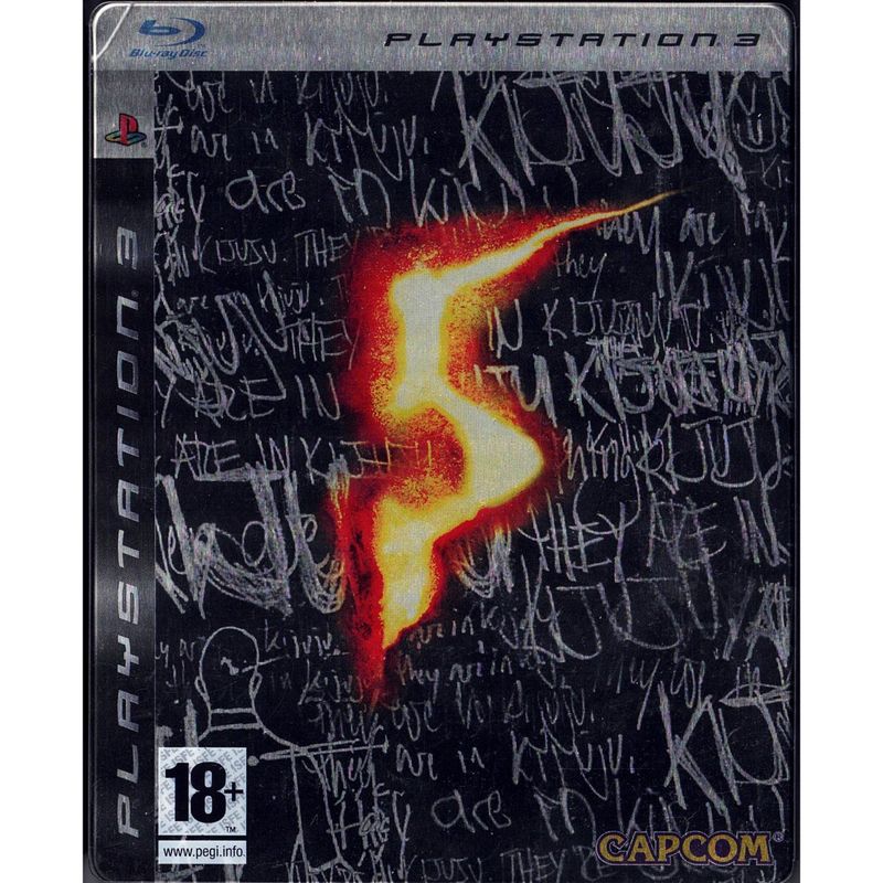 RESIDENT EVIL 5 PS3 STEELBOOK