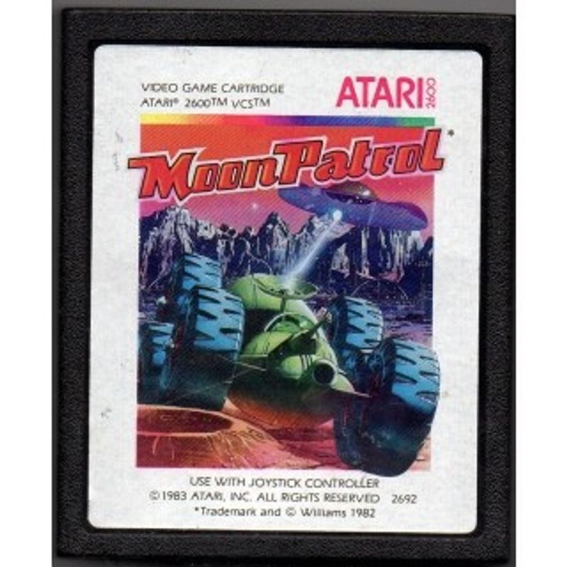 MOON PATROL ATARI 2600