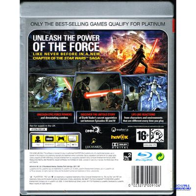 STAR WARS THE FORCE UNLEASHED PS3