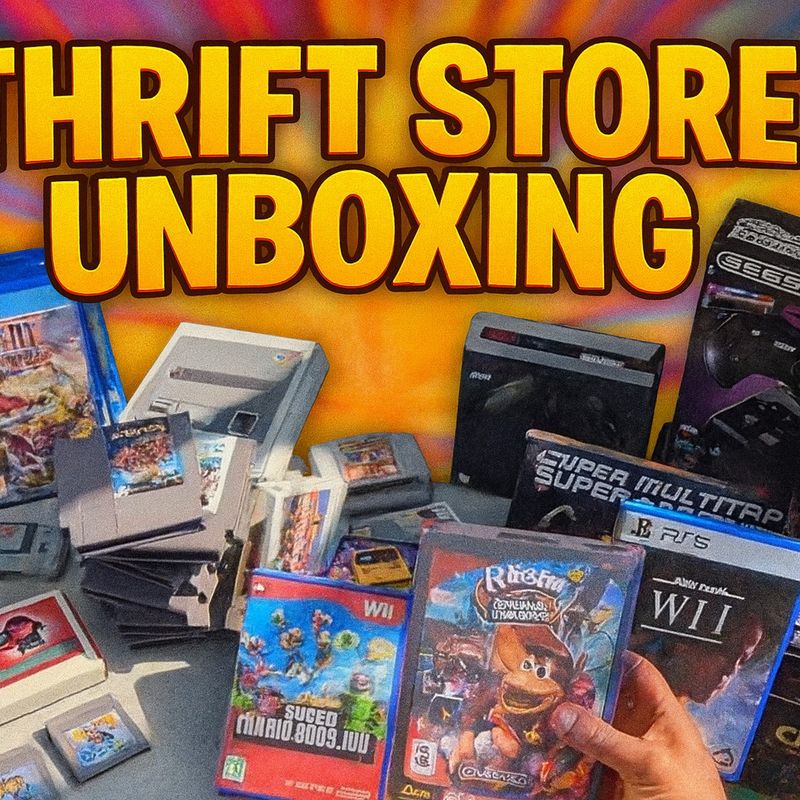 🎥 Unboxing: Finds from Thriftshop Monkey aka Loppisapan (Segis)