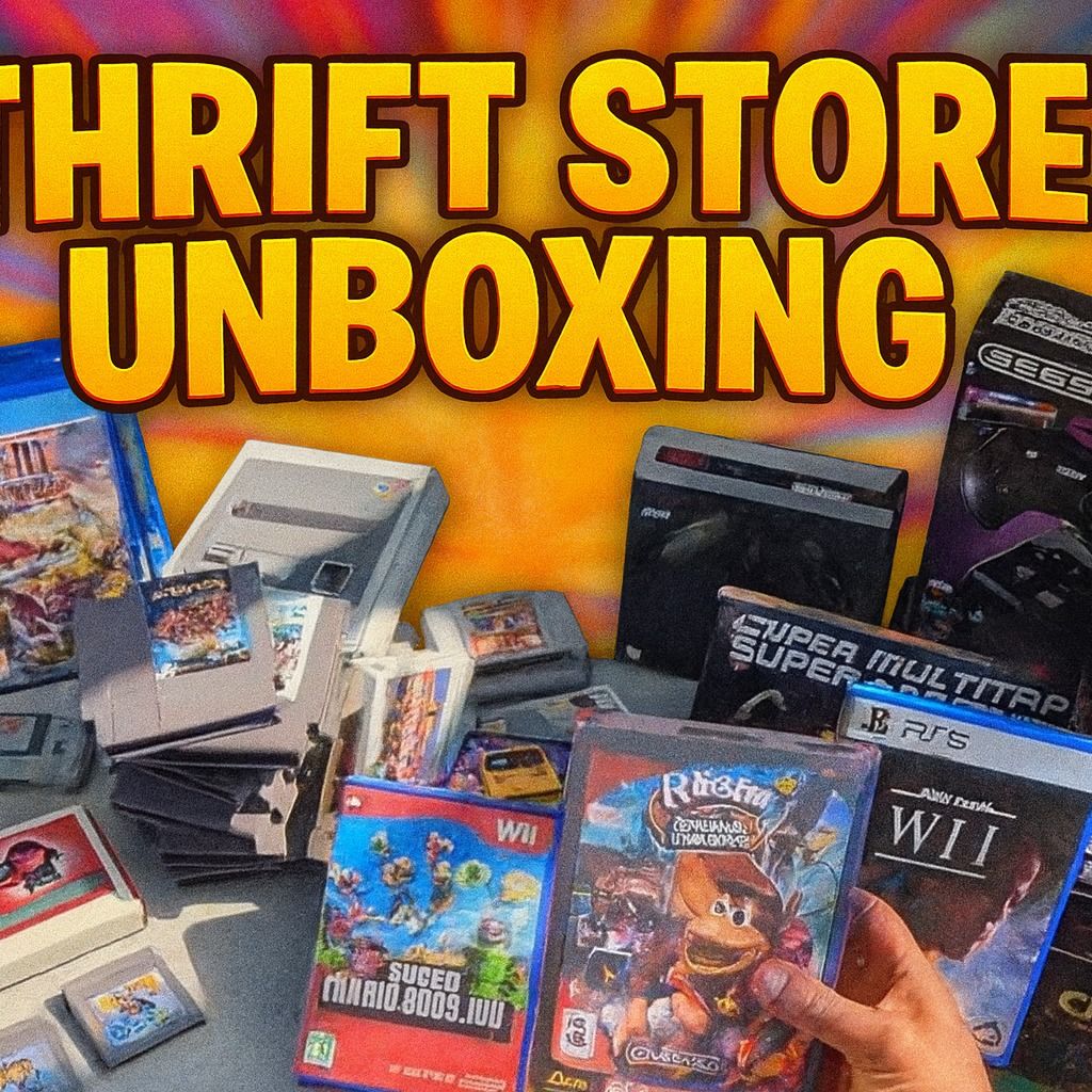 🎥 Unboxing: Finds from Thriftshop Monkey aka Loppisapan (Segis)