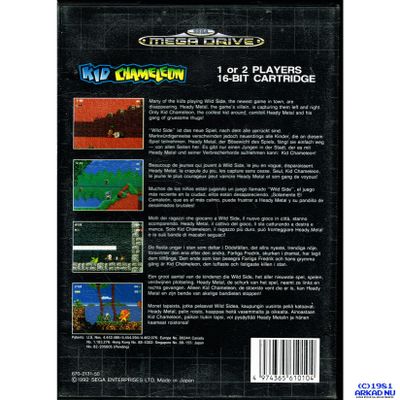 KID CHAMELEON MEGADRIVE