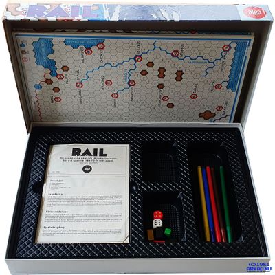 RAIL ETT SPEL OM JÄRNVÄGSIMPERIER ALGA SÄLLSKAPSSPEL