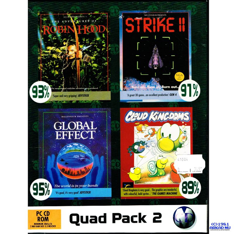 QUAD PACK 2 PC BIGBOX