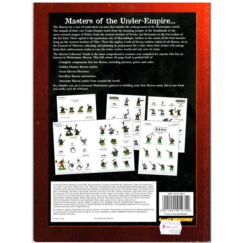 SKAVEN COLLECTORS GUIDE WARHAMMER