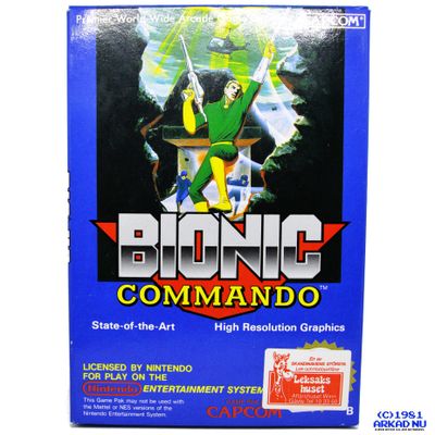 BIONIC COMMANDO NES SCN