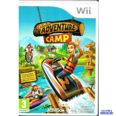 CABELAS ADVENTURE CAMP WII