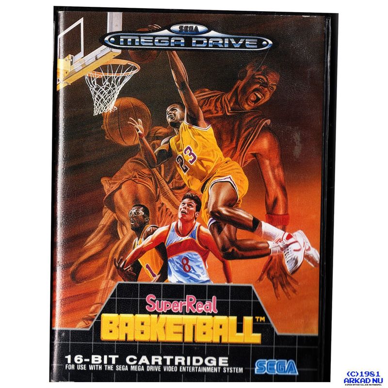 SUPER REAL BASKETBALL MEGADRIVE