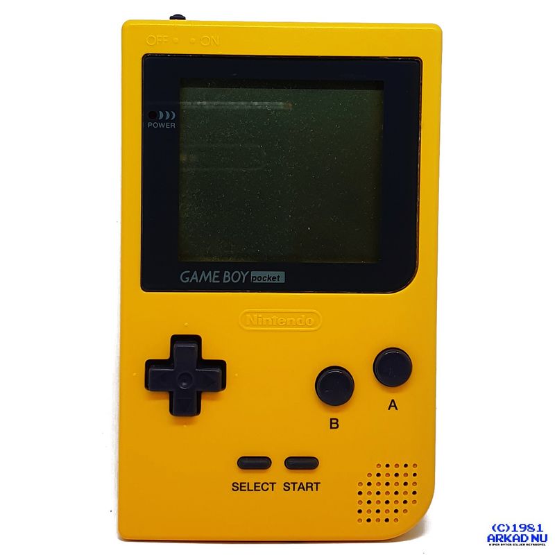 GAMEBOY POCKET GUL 