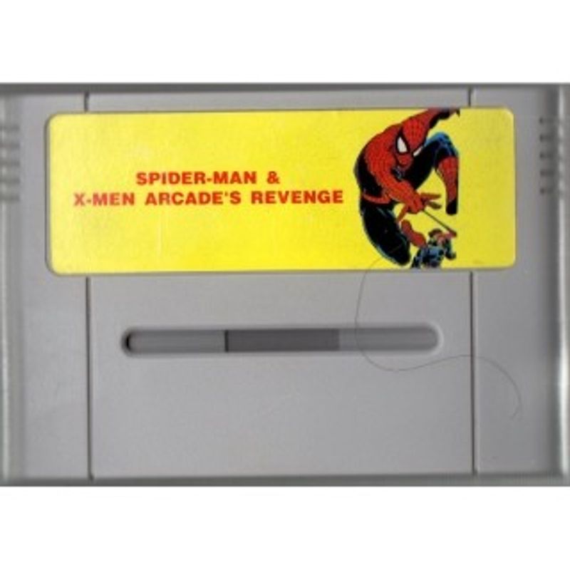 SPIDER-MAN AND THE XMEN IN ARCADE'S REVENGE SNES BOOTLEG