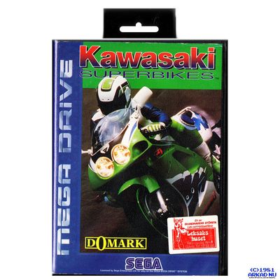 KAWASAKI SUPERBIKES MEGADRIVE