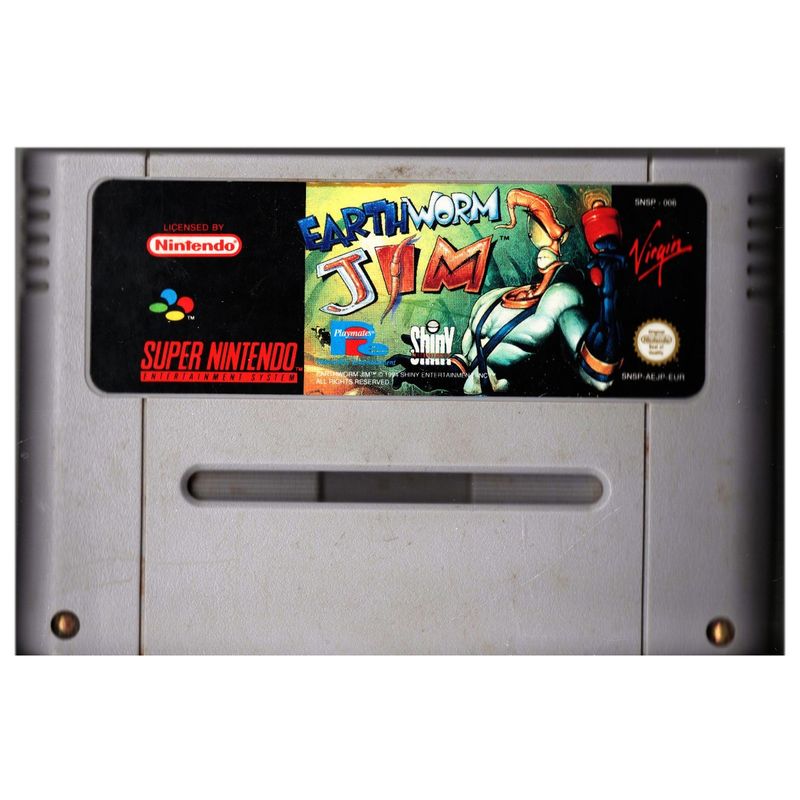 EARTHWORM JIM SNES