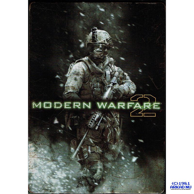 CALL OF DUTY MODERN WARFARE 2 XBOX 360 STEELBOOK