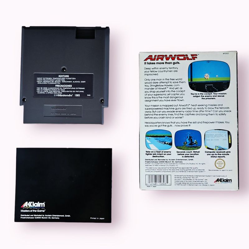 AIRWOLF NES