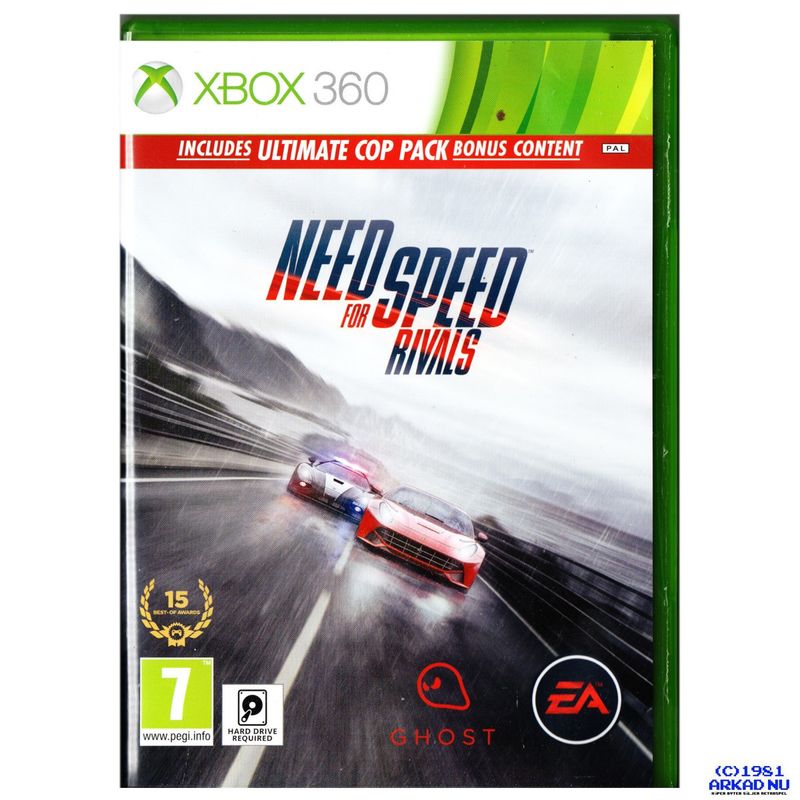 NEED FOR SPEED RIVALS XBOX 360