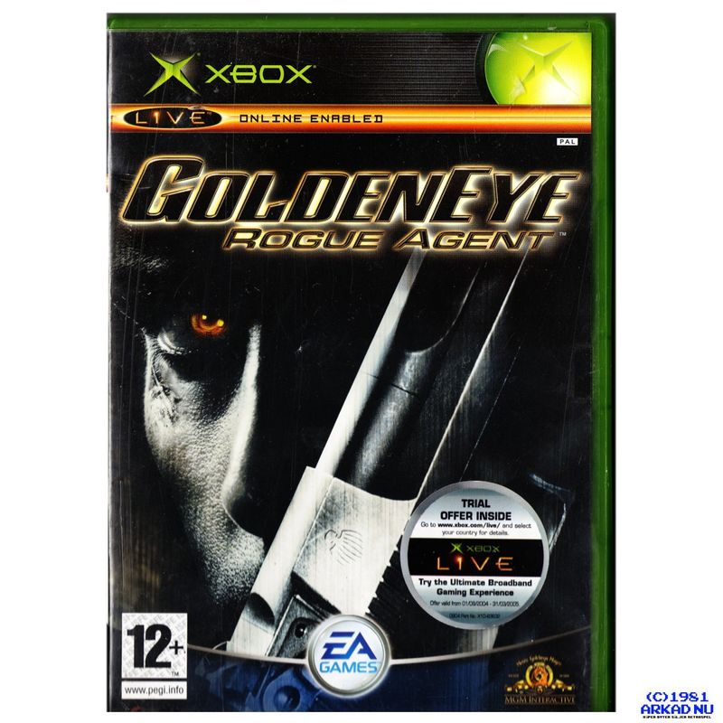 GOLDENEYE ROGUE AGENT XBOX