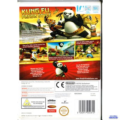 KUNG FU PANDA WII