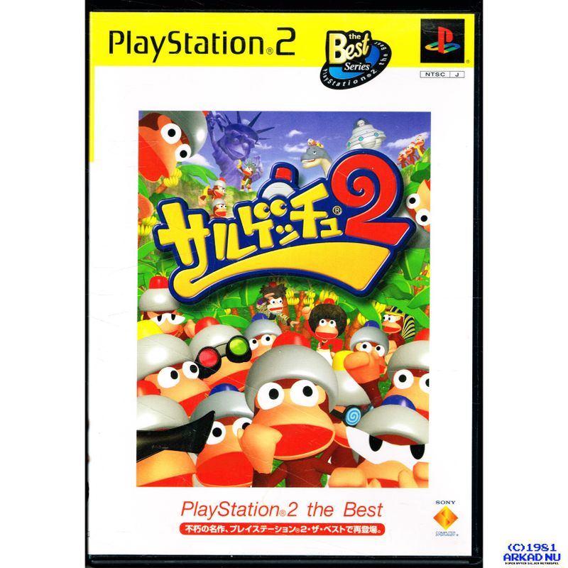 APE ESCAPE 2 PS2 JAPANSK