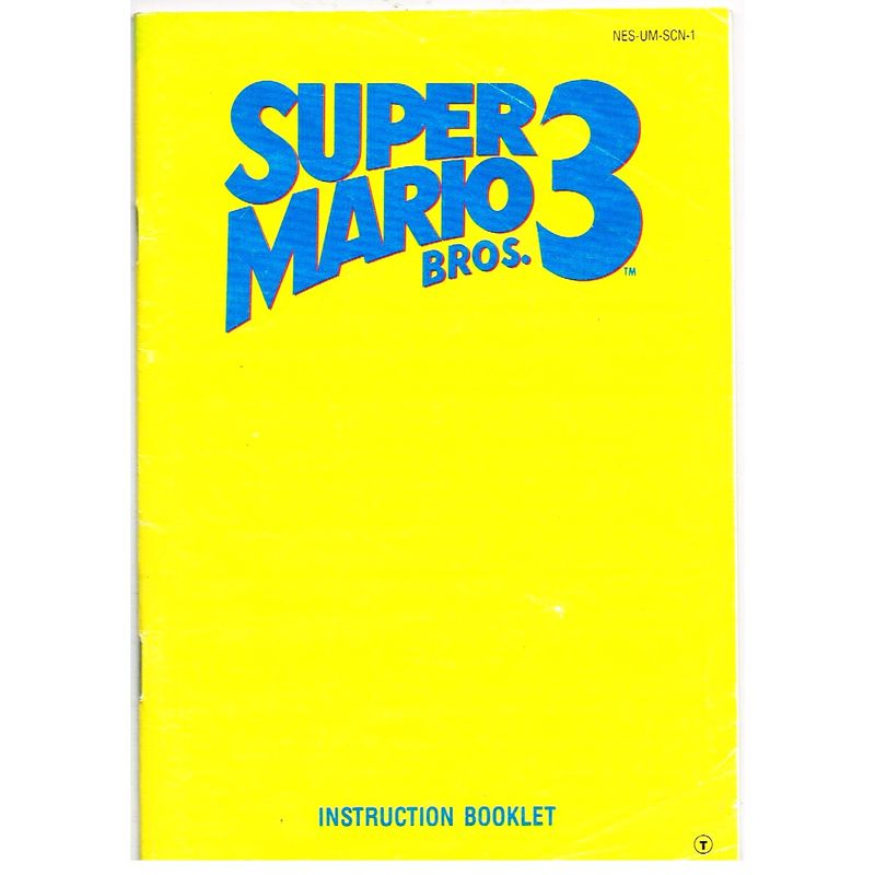 SUPER MARIO BROS 3 NES SCN