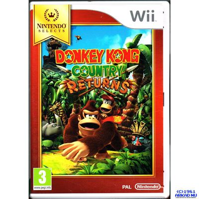 DONKEY KONG COUNTRY RETURNS WII