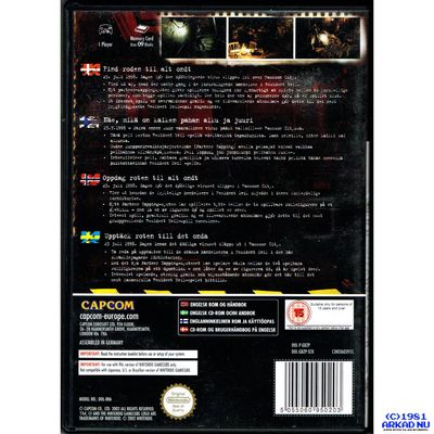 RESIDENT EVIL ZERO GAMECUBE