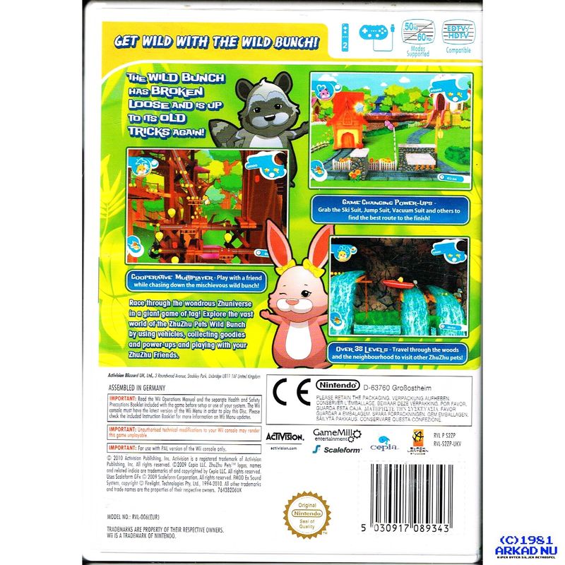 ZHU ZHU PETS FEATURING THE WILD BUNCH WII