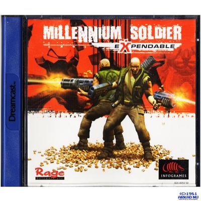 MILLENIUM SOLDIER EXPENDABLE DREAMCAST