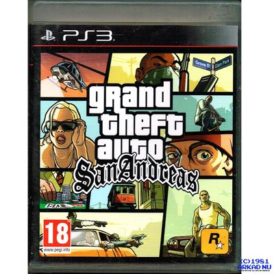 GRAND THEFT AUTO SAN ANDREAS PS3