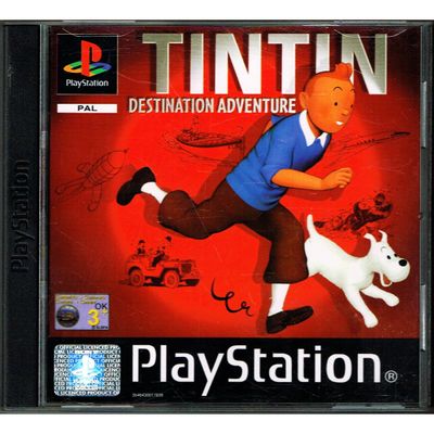 TINTIN DESTINATION ADVENTURE PS1