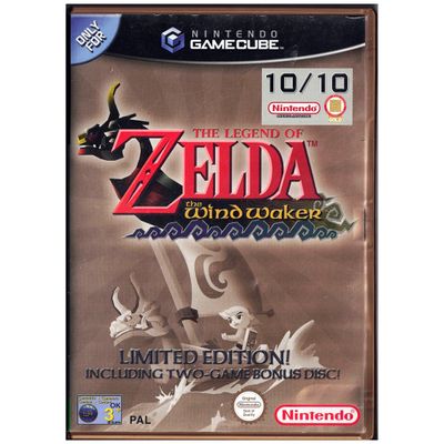THE LEGEND OF ZELDA THE WIND WAKER GAMECUBE LIMITED EDITION GAMECUBE