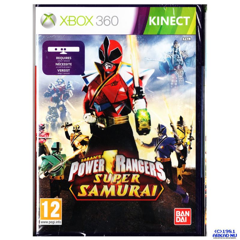 POWER RANGERS SUPER SAMURAI XBOX 360