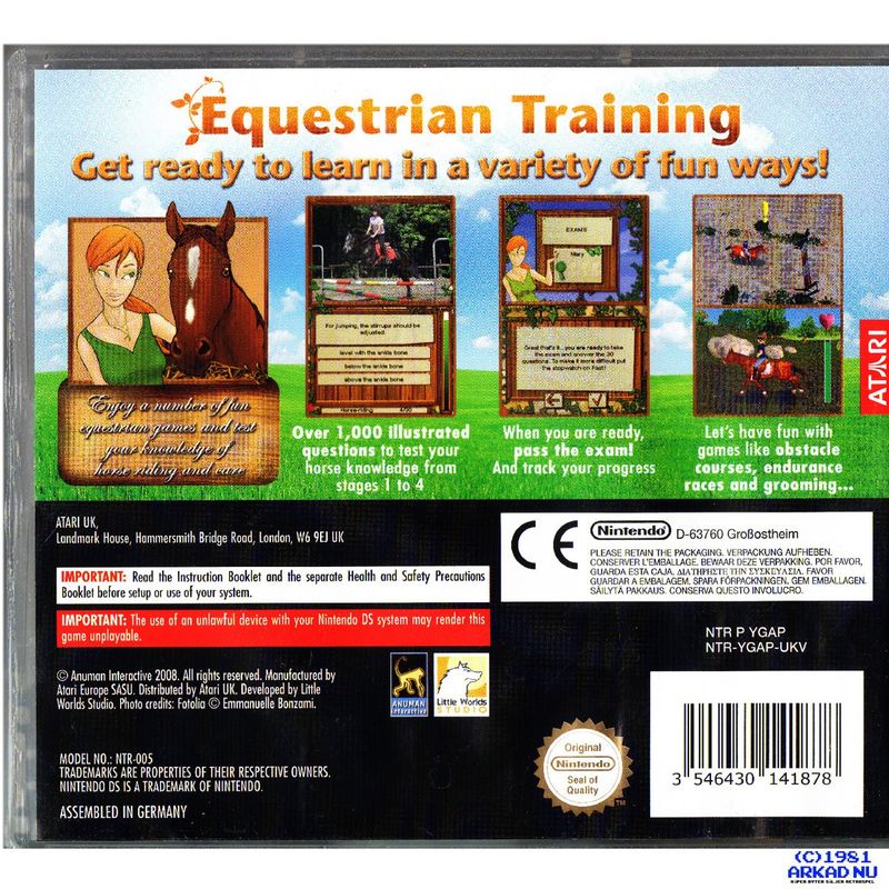 EQUESTRIAN TRAINING DS