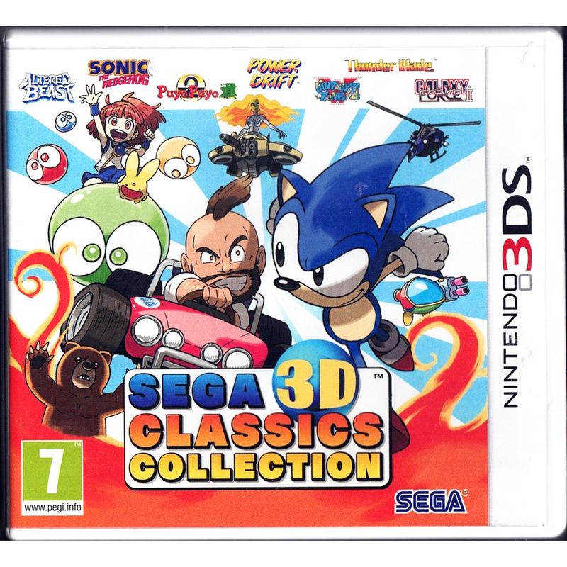 SEGA 3D CLASSICS COLLECTION 3DS