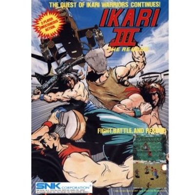 IKARI 3 SNK PCB