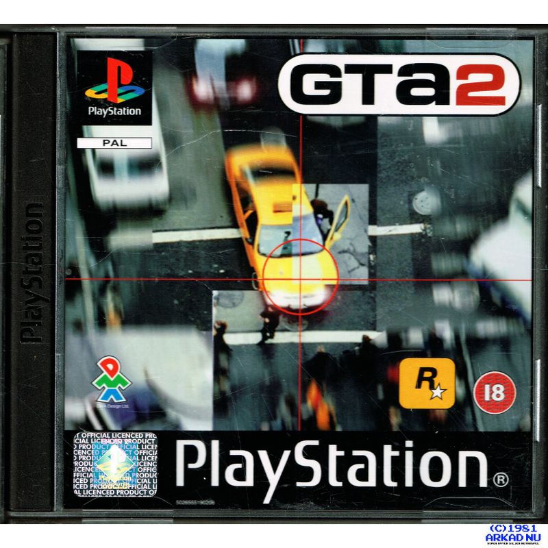 GRAND THEFT AUTO 2 (GTA 2) PS1