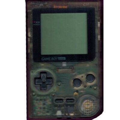 GAMEBOY POCKET TRANSPARENT