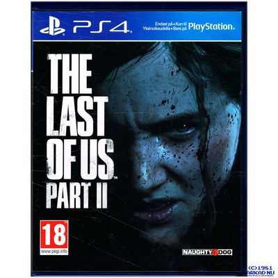 THE LAST OF US PART II PS4