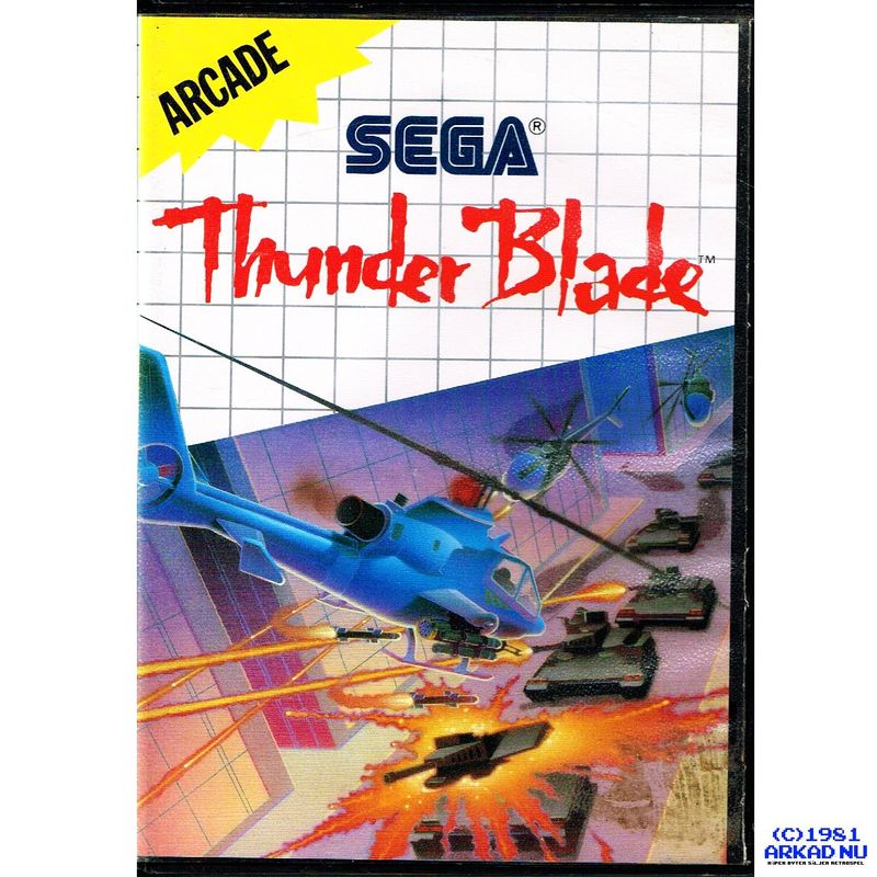 THUNDER BLADE MASTERSYSTEM