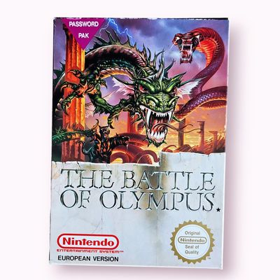 THE BATTLE OF OLYMPUS NES SCN