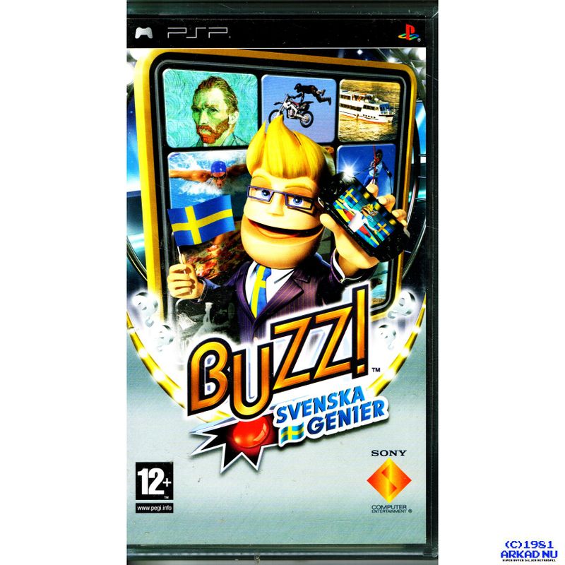 BUZZ SVENSKA GENIER PSP