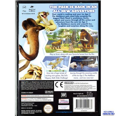 ICE AGE 2 THE MELTDOWN GAMECUBE