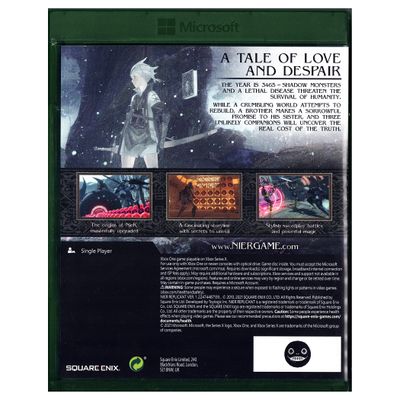NIER REPLICANT XBOX ONE