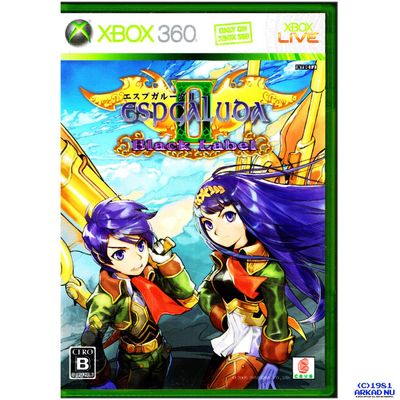 ESPGALUDA II BLACK LABEL XBOX 360 JAPAN NTSC