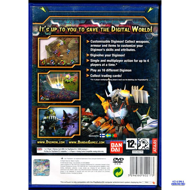 DIGIMON WORLD 4 PS2