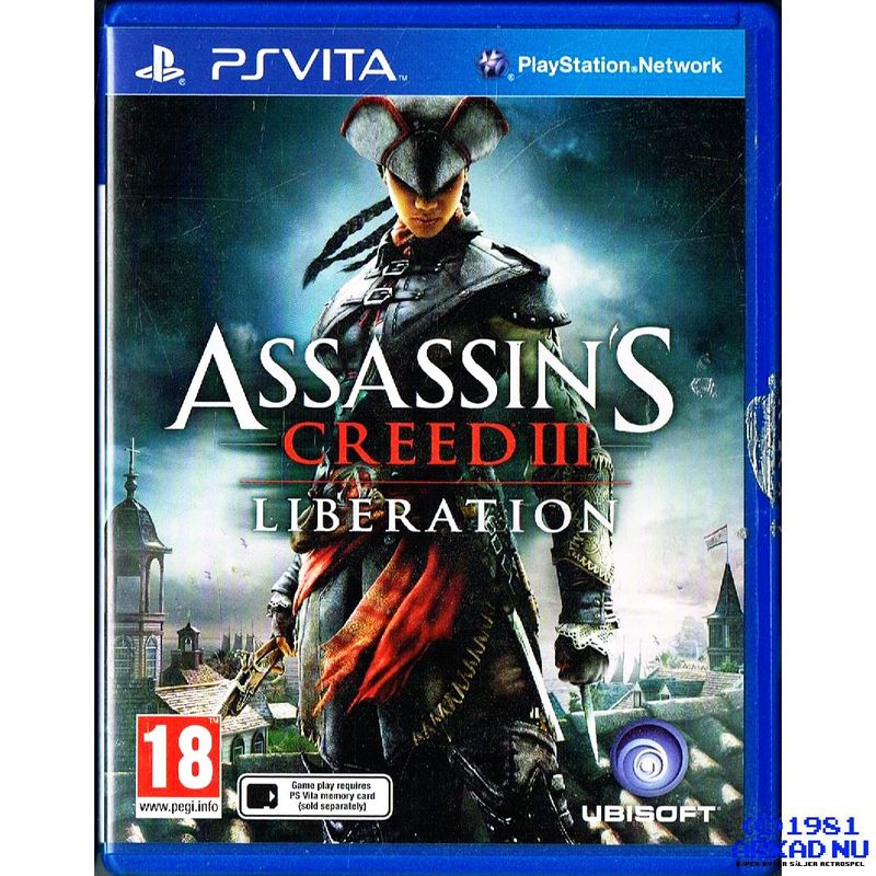 ASSASSINS CREED III LIBERATION PS VITA