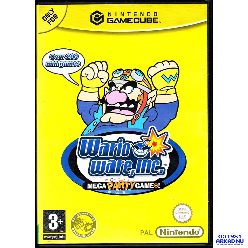 WARIOWARE INC MEGA PARTY GAME$ GAMECUBE