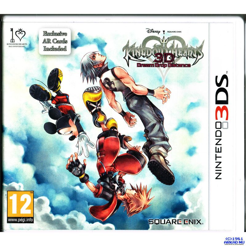 KINGDOM HEARTS 3D DREAM DROP DISTANCE 3DS