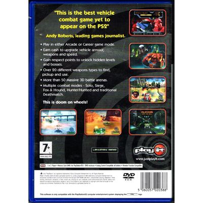 MOTORSIEGE WARRIORS OF PRIMETIME PS2