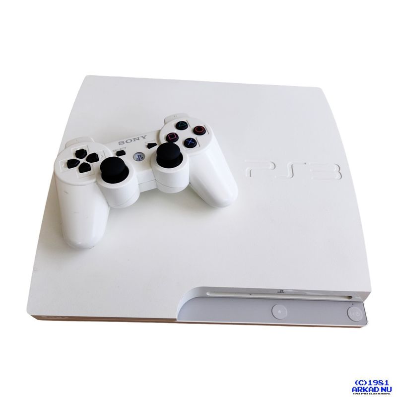 PLAYSTATION 3 SLIM WHITE 320GB BASENHET - CECH-3004B